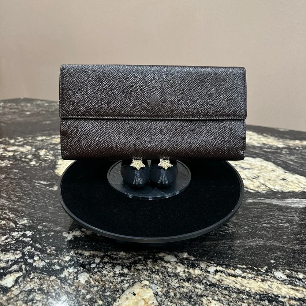 Bulgari Brown and Gold Wallet - Picture 3 of 15